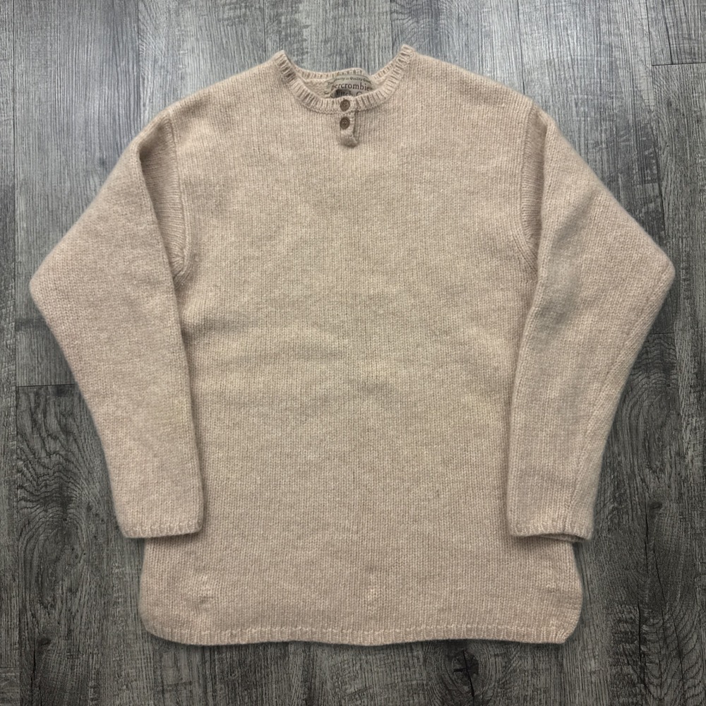 Vintage Abercrombie & Fitch Lambswool Sweater Sz S